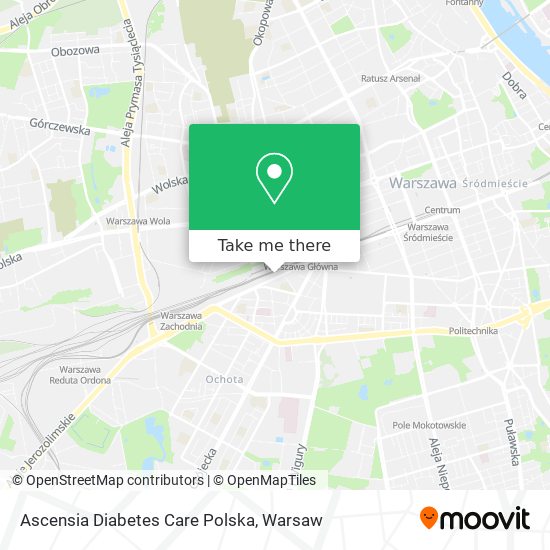 Ascensia Diabetes Care Polska map