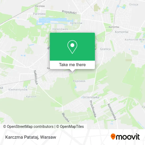 Карта Karczma Patataj