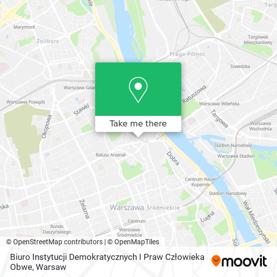 Biuro Instytucji Demokratycznych I Praw Człowieka Obwe map