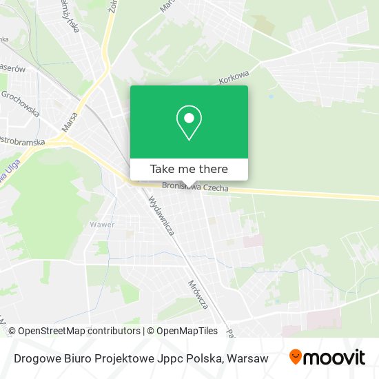 Drogowe Biuro Projektowe Jppc Polska map