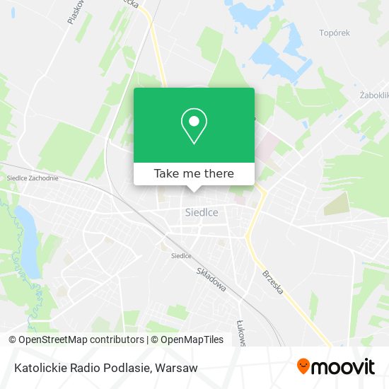 Katolickie Radio Podlasie map