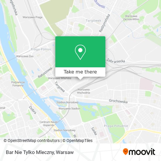 Bar Nie Tylko Mleczny map