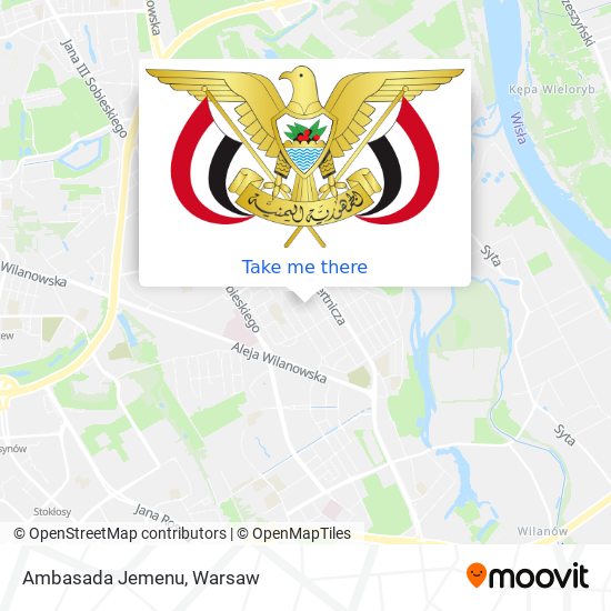 Ambasada Jemenu map