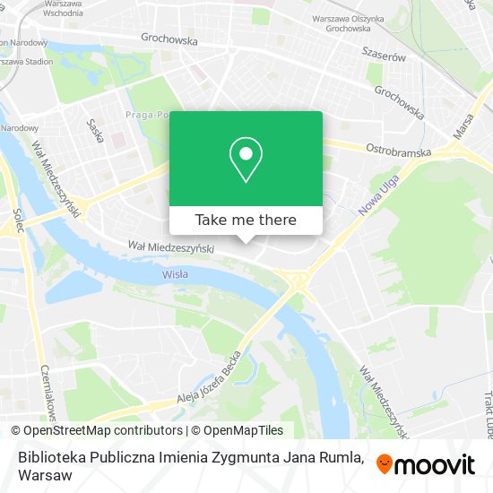 Карта Biblioteka Publiczna Imienia Zygmunta Jana Rumla