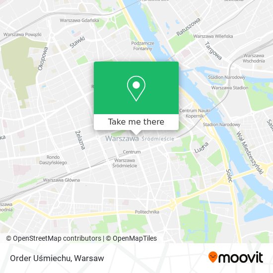 Order Uśmiechu map