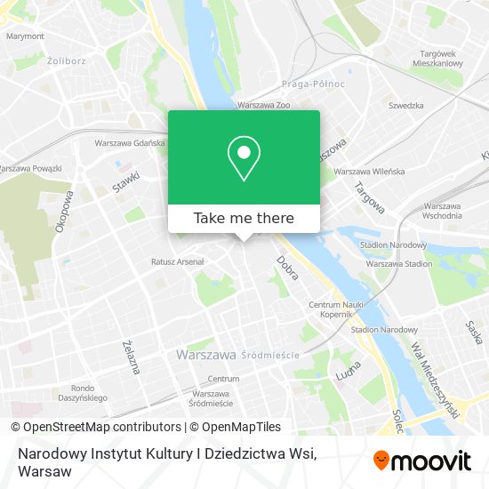 Narodowy Instytut Kultury I Dziedzictwa Wsi map