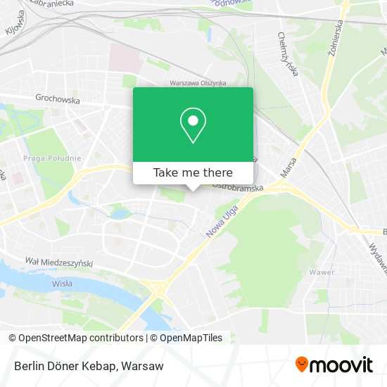 Berlin Döner Kebap map