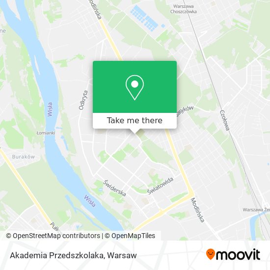 Карта Akademia Przedszkolaka