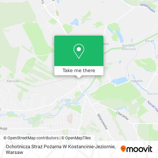 Ochotnicza Straż Pożarna W Kostancinie-Jeziornie map