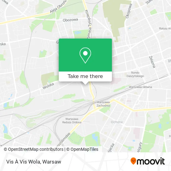 Vis À Vis Wola map