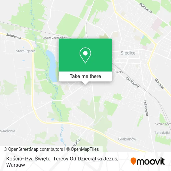 Kościół Pw. Świętej Teresy Od Dzieciątka Jezus map