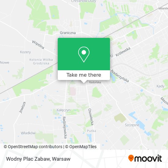 Wodny Plac Zabaw map