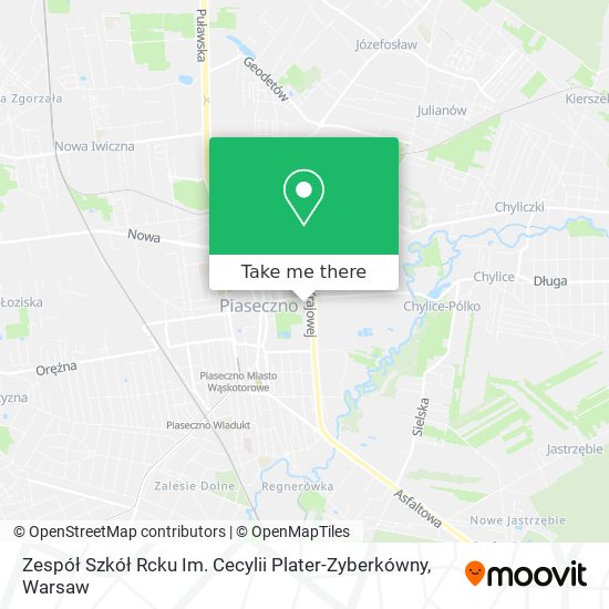 Zespół Szkół Rcku Im. Cecylii Plater-Zyberkówny map