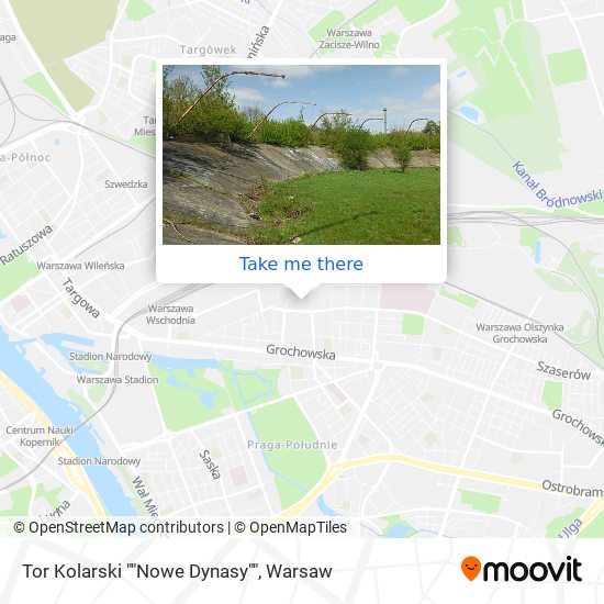 Tor Kolarski ""Nowe Dynasy"" map