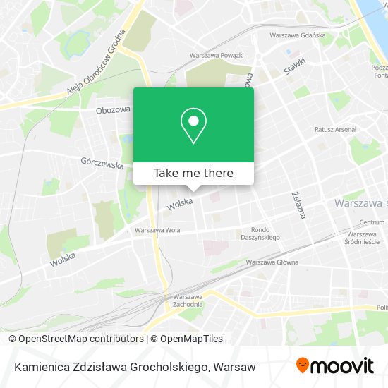 Kamienica Zdzisława Grocholskiego map