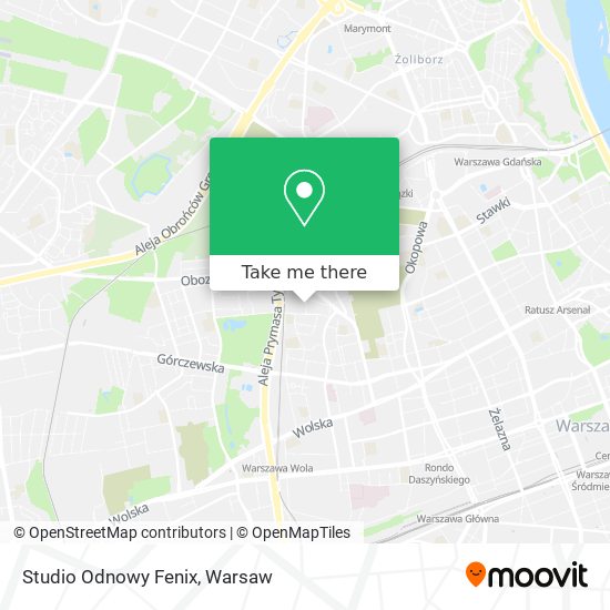 Studio Odnowy Fenix map