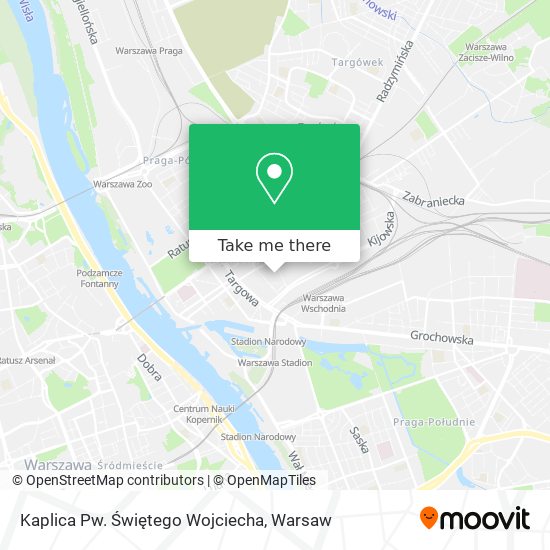 Kaplica Pw. Świętego Wojciecha map