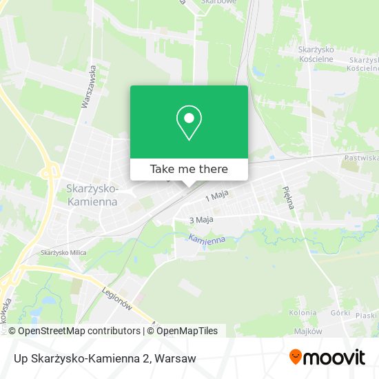 Up Skarżysko-Kamienna 2 map