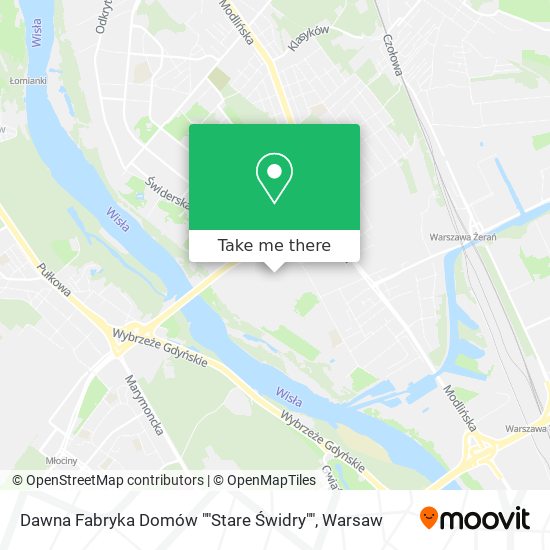 Dawna Fabryka Domów ""Stare Świdry"" map