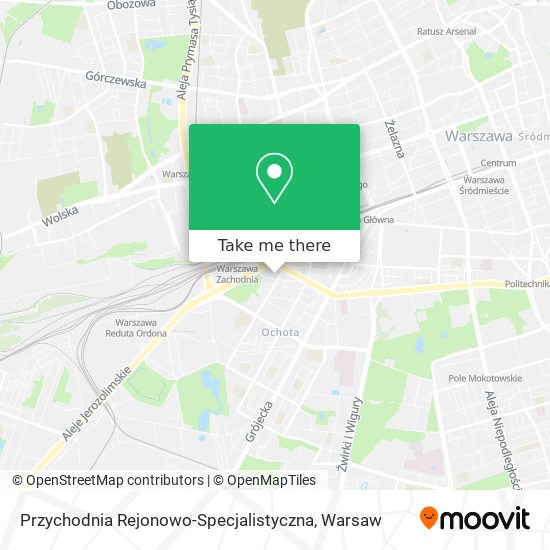 Карта Przychodnia Rejonowo-Specjalistyczna