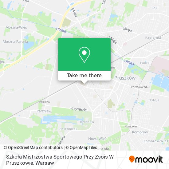 Szkoła Mistrzostwa Sportowego Przy Zsois W Pruszkowie map