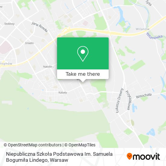 Niepubliczna Szkoła Podstawowa Im. Samuela Bogumiła Lindego map