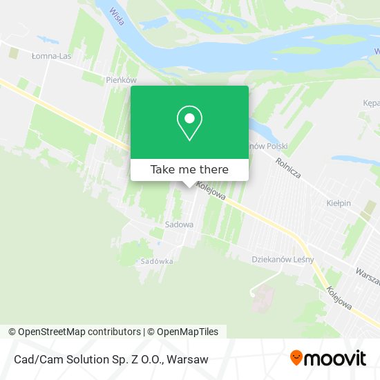 Cad/Cam Solution Sp. Z O.O. map