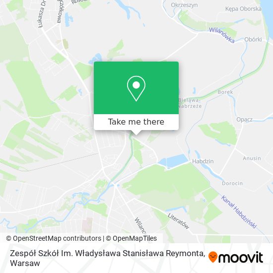 Zespół Szkół Im. Władysława Stanisława Reymonta map