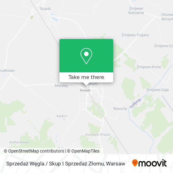 Sprzedaż Węgla / Skup I Sprzedaż Złomu map