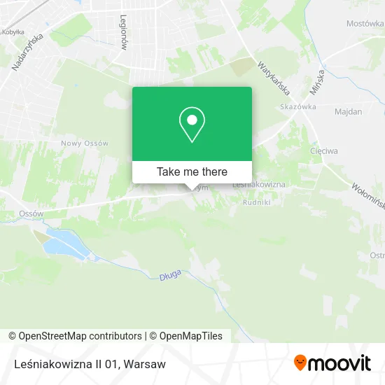 Leśniakowizna II 01 map