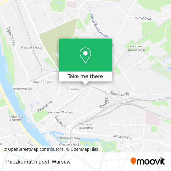 Paczkomat Inpost map