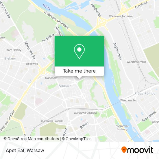 Apet Eat map