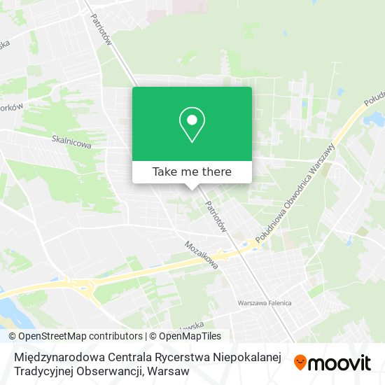 Międzynarodowa Centrala Rycerstwa Niepokalanej Tradycyjnej Obserwancji map