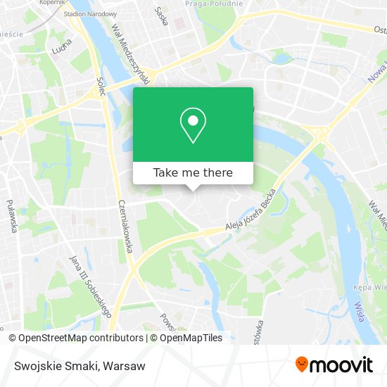 Swojskie Smaki map