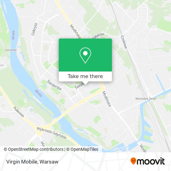 Virgin Mobile map