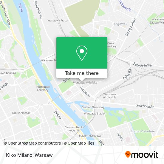 Kiko Milano map