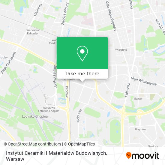 Instytut Ceramiki I Materiałów Budowlanych map