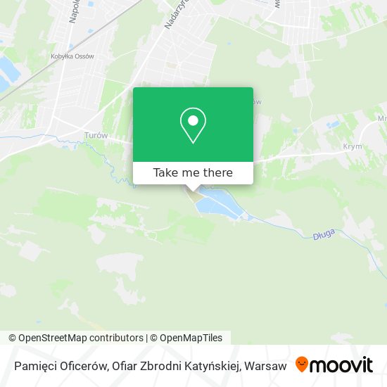 Pamięci Oficerów, Ofiar Zbrodni Katyńskiej map