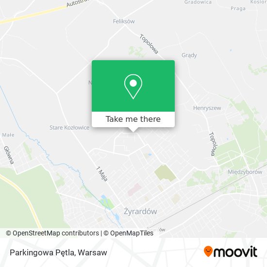 Parkingowa Pętla map