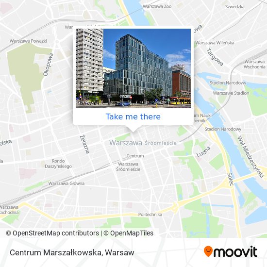 Centrum Marszałkowska map