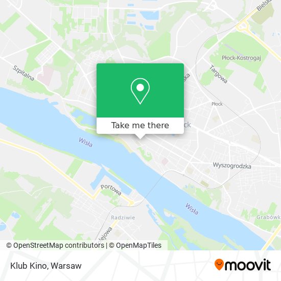 Klub Kino map