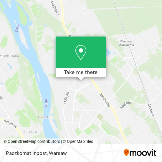 Карта Paczkomat Inpost