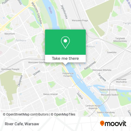 River Cafe map