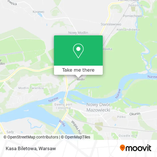 Kasa Biletowa map