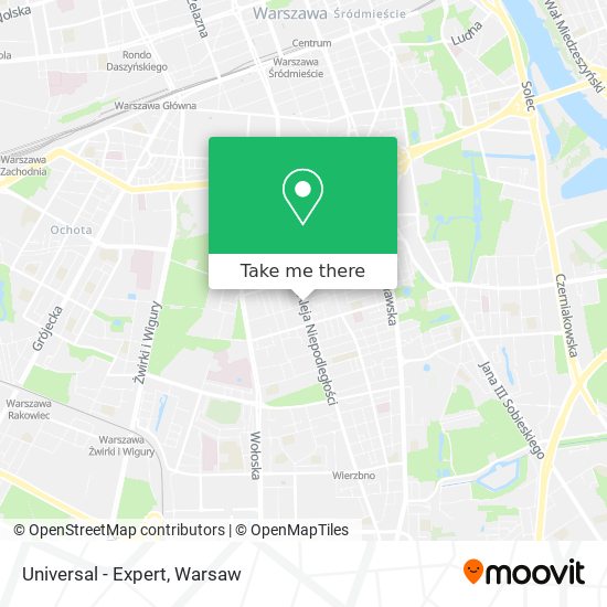 Universal - Expert map