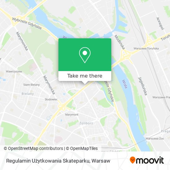 Regulamin Użytkowania Skateparku map