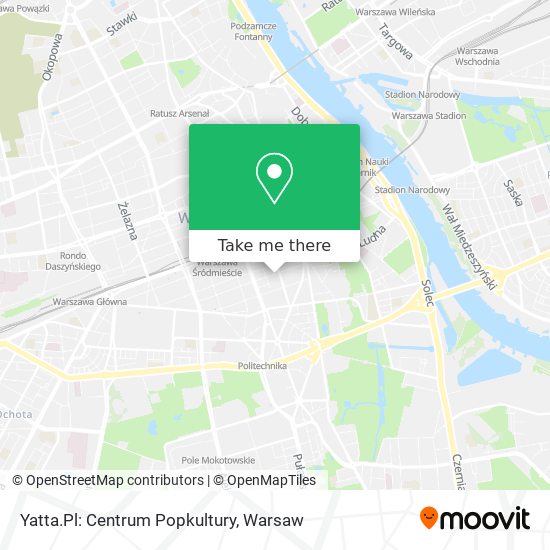 Yatta.Pl: Centrum Popkultury map