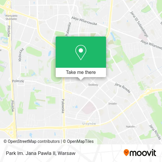 Park Im. Jana Pawła II map
