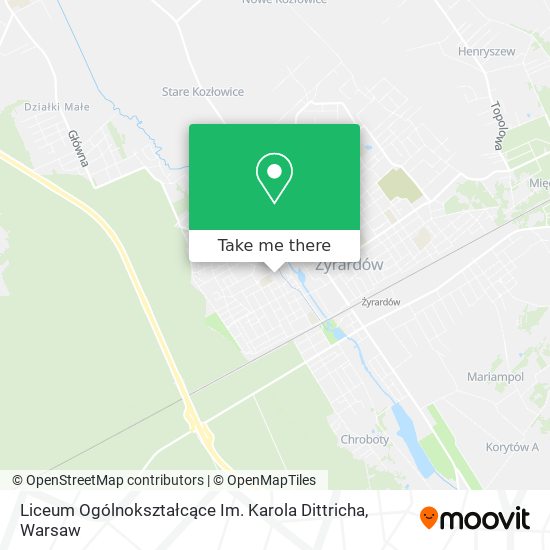 Liceum Ogólnokształcące Im. Karola Dittricha map