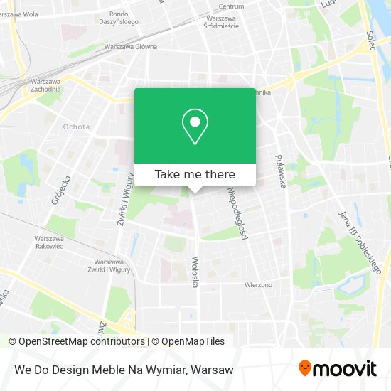 We Do Design Meble Na Wymiar map